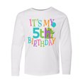 thumbnail image 1 of Inktastic 5th Birthday 5 Year Old Funny Monster Long Sleeve Youth T-Shirt, 1 of 5