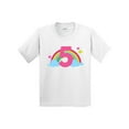 thumbnail image 1 of Inktastic 5th Birthday Rainbow Youth T-Shirt, 1 of 5