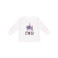 thumbnail image 1 of Inktastic 5th Birthday Unicorn Party 5 Year Old Girl Girls Long Sleeve Toddler T-Shirt, 1 of 5
