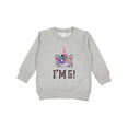thumbnail image 1 of Inktastic 5th Birthday Unicorn Party 5 Year Old Girl Toddler Sweatshirt, 1 of 4