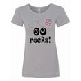 thumbnail image 1 of Inktastic 60th Birthday 60 Rocks Women's T-Shirt, 1 of 5