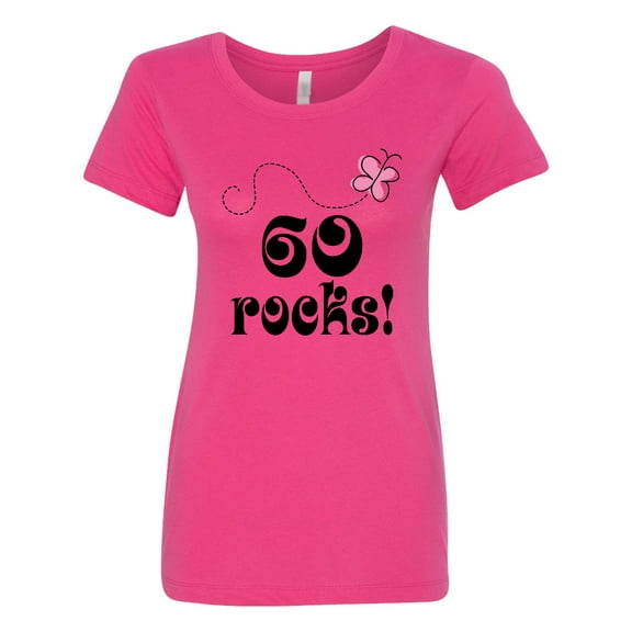 Inktastic 60th Birthday 60 Rocks Women's T-Shirt