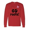 thumbnail image 1 of Inktastic 60th Birthday 60 Rocks Long Sleeve T-Shirt, 1 of 5