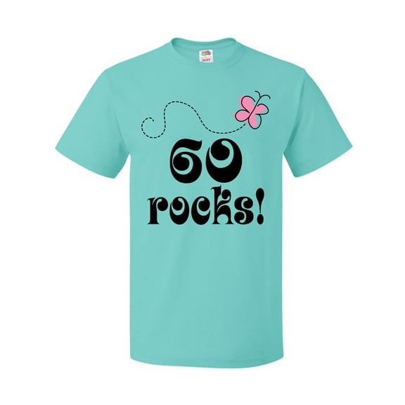 Inktastic 60th Birthday 60 Rocks T-Shirt