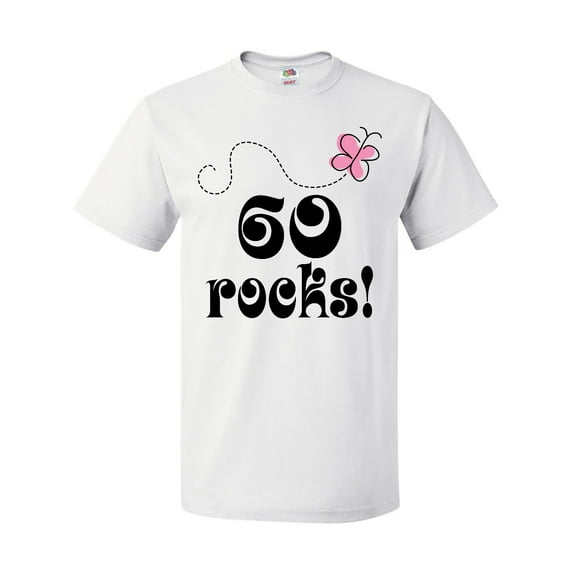 Inktastic 60th Birthday 60 Rocks T-Shirt