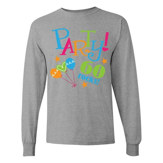 Inktastic 60th Birthday Party Long Sleeve T-Shirt