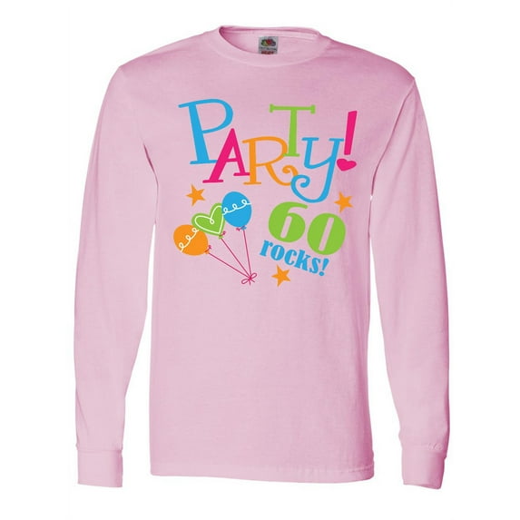 Inktastic 60th Birthday Party Long Sleeve T-Shirt