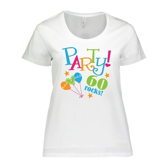 Inktastic 60th Birthday Party Women's Plus Size T-Shirt