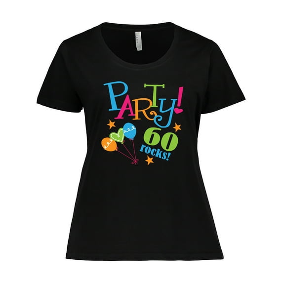 Inktastic 60th Birthday Party Women's Plus Size T-Shirt