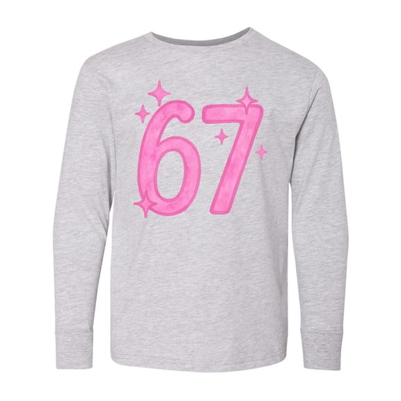 Inktastic 67 Tween Vibe Long Sleeve Youth T-Shirt