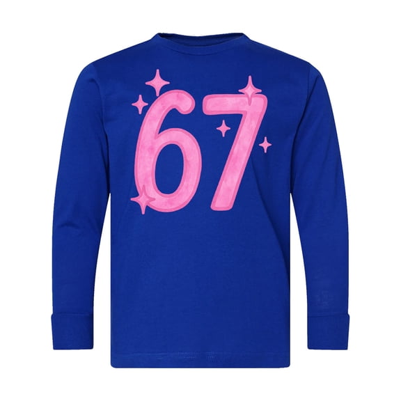 Inktastic 67 Tween Vibe Long Sleeve Youth T-Shirt