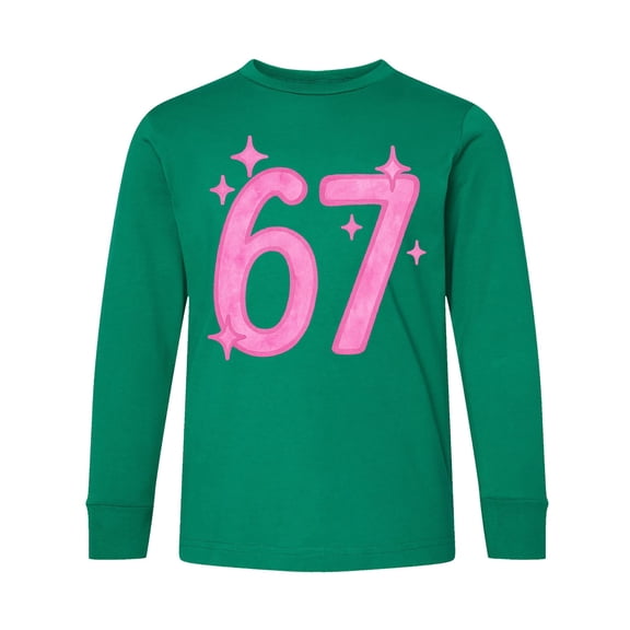 Inktastic 67 Tween Vibe Long Sleeve Youth T-Shirt