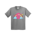 thumbnail image 1 of Inktastic 6th Birthday Rainbow Youth T-Shirt, 1 of 5