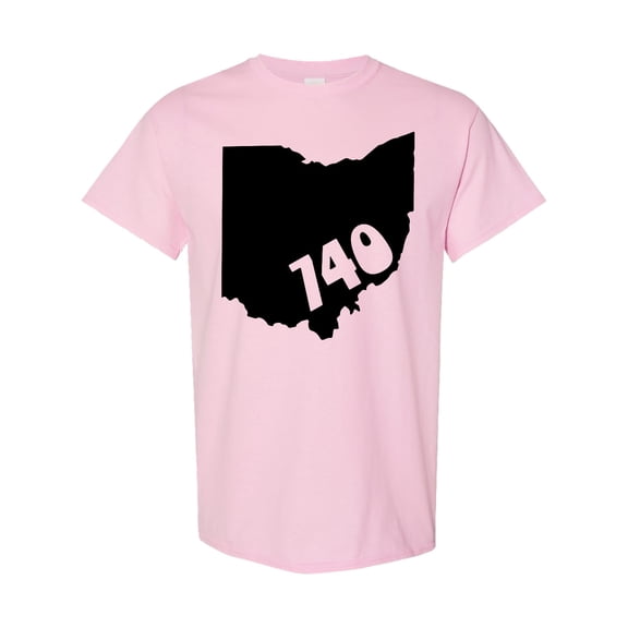 Inktastic 740 Ohio Phone Code T-Shirt