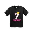 thumbnail image 1 of Inktastic 7th Birthday 7 Rocks Girls Youth T-Shirt, 1 of 5