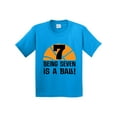 thumbnail image 1 of Inktastic 7th Birthday Basketball Sports Boys Youth T-Shirt, 1 of 5
