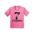 thumbnail image 1 of Inktastic 7th Birthday Flamingo 7 Year Old Girl Youth T-Shirt, 1 of 5