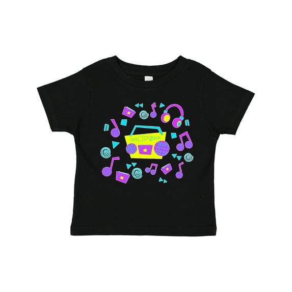 Inktastic '80s Boom Box Music Boys or Girls Toddler T-Shirt