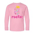 thumbnail image 1 of Inktastic 8th Birthday Rocks Girls 8 Year Old Long Sleeve Youth T-Shirt, 1 of 5