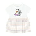 thumbnail image 1 of Inktastic A Girl Who Loves Her Beagle Girls Baby Dress, 1 of 5