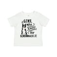 thumbnail image 1 of Inktastic A Girl Who Loves Her Border Collie Boys or Girls Toddler T-Shirt, 1 of 5
