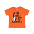 thumbnail image 1 of Inktastic A Girl Who Loves Her Border Collie Boys or Girls Toddler T-Shirt, 1 of 5