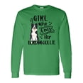 thumbnail image 1 of Inktastic A Girl Who Loves Her Border Collie Long Sleeve T-Shirt, 1 of 5