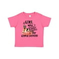 thumbnail image 1 of Inktastic A Girl Who Loves Her German Shepherd Boys or Girls Baby T-Shirt, 1 of 5