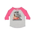thumbnail image 1 of Inktastic A Girl Who Loves Her German Shepherd Boys or Girls Toddler T-Shirt, 1 of 5