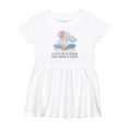 thumbnail image 1 of Inktastic A Little Bit of Heaven Sent Down to Earth Cute Elephants Girls Baby Dress, 1 of 5