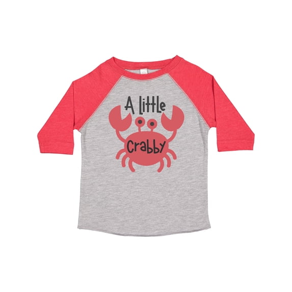 Inktastic A Little Crabby Crab Boys or Girls Toddler T-Shirt