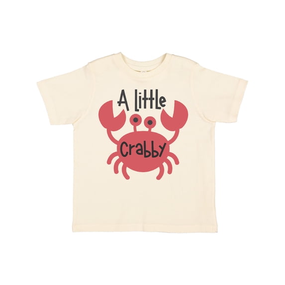 Inktastic A Little Crabby Crab Boys or Girls Toddler T-Shirt