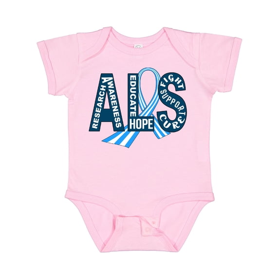 Inktastic ALS Awareness Ribbon Boys or Girls Baby Bodysuit