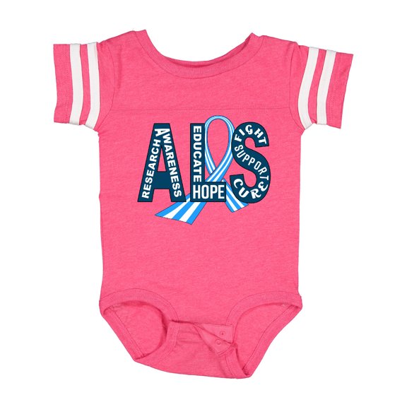 Inktastic ALS Awareness Ribbon Boys or Girls Baby Bodysuit