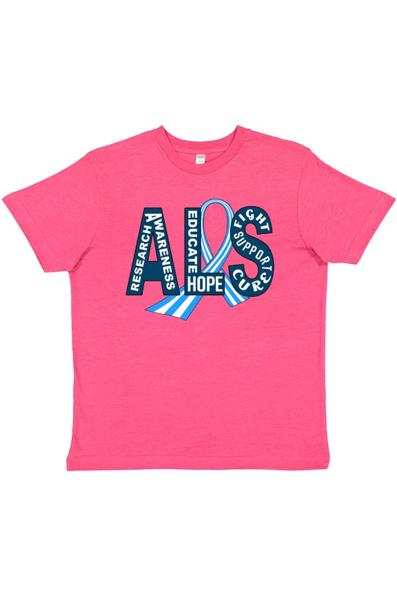 ALS Awareness Ribbon Youth T-Shirt