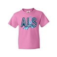 thumbnail image 1 of Inktastic ALS Awareness Ribbon Youth T-Shirt, 1 of 5