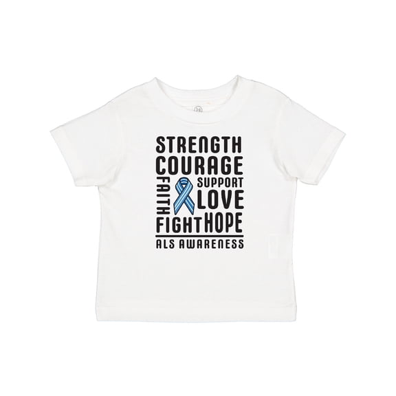 Inktastic ALS Awareness Strength Courage Support Boys or Girls Baby T-Shirt