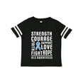 thumbnail image 1 of Inktastic ALS Awareness Strength Courage Support Boys or Girls Toddler T-Shirt, 1 of 5