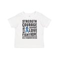 thumbnail image 1 of Inktastic ALS Awareness Strength Courage Support Boys or Girls Toddler T-Shirt, 1 of 5