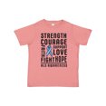 thumbnail image 1 of Inktastic ALS Awareness Strength Courage Support Boys or Girls Toddler T-Shirt, 1 of 5