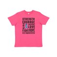 thumbnail image 1 of Inktastic ALS Awareness Strength Courage Support Youth T-Shirt, 1 of 5
