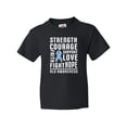 thumbnail image 1 of Inktastic ALS Awareness Strength Courage Support Youth T-Shirt, 1 of 5