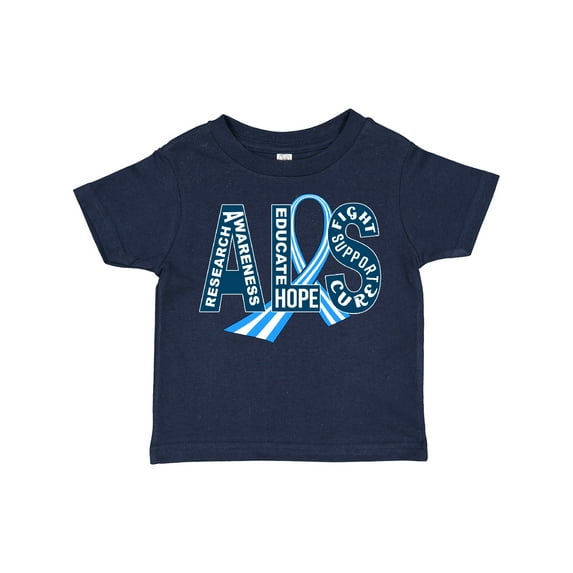 Inktastic ALS Awareness ribbon Boys or Girls Toddler T-Shirt