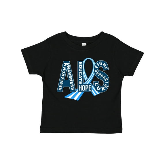 Inktastic ALS Awareness ribbon Boys or Girls Toddler T-Shirt