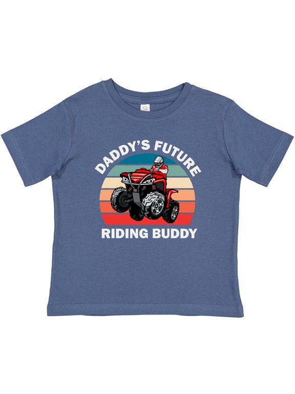 Atv Daddys Future Riding Buddy Boys Baby T-Shirt