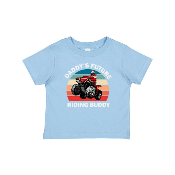 Inktastic ATV Daddys Future Riding Buddy Boys Baby T-Shirt