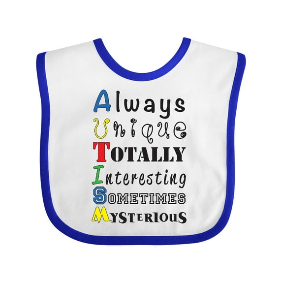 Inktastic AUTISM Boys or Girls Baby Bib