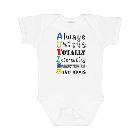 Inktastic AUTISM Boys or Girls Baby Bodysuit