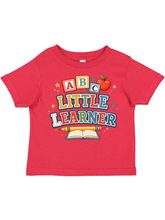 Abc Little Learner School Boys or Girls Toddler T-Shirt