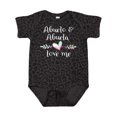 thumbnail image 1 of Inktastic Abuelo and Abuela Love Me- Heart Grandchild Boys or Girls Baby Bodysuit, 1 of 5